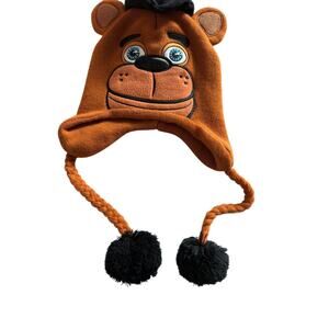 Five Nights at Freddy's Freddy Fazbear Tassel Beanie Winter Halloween